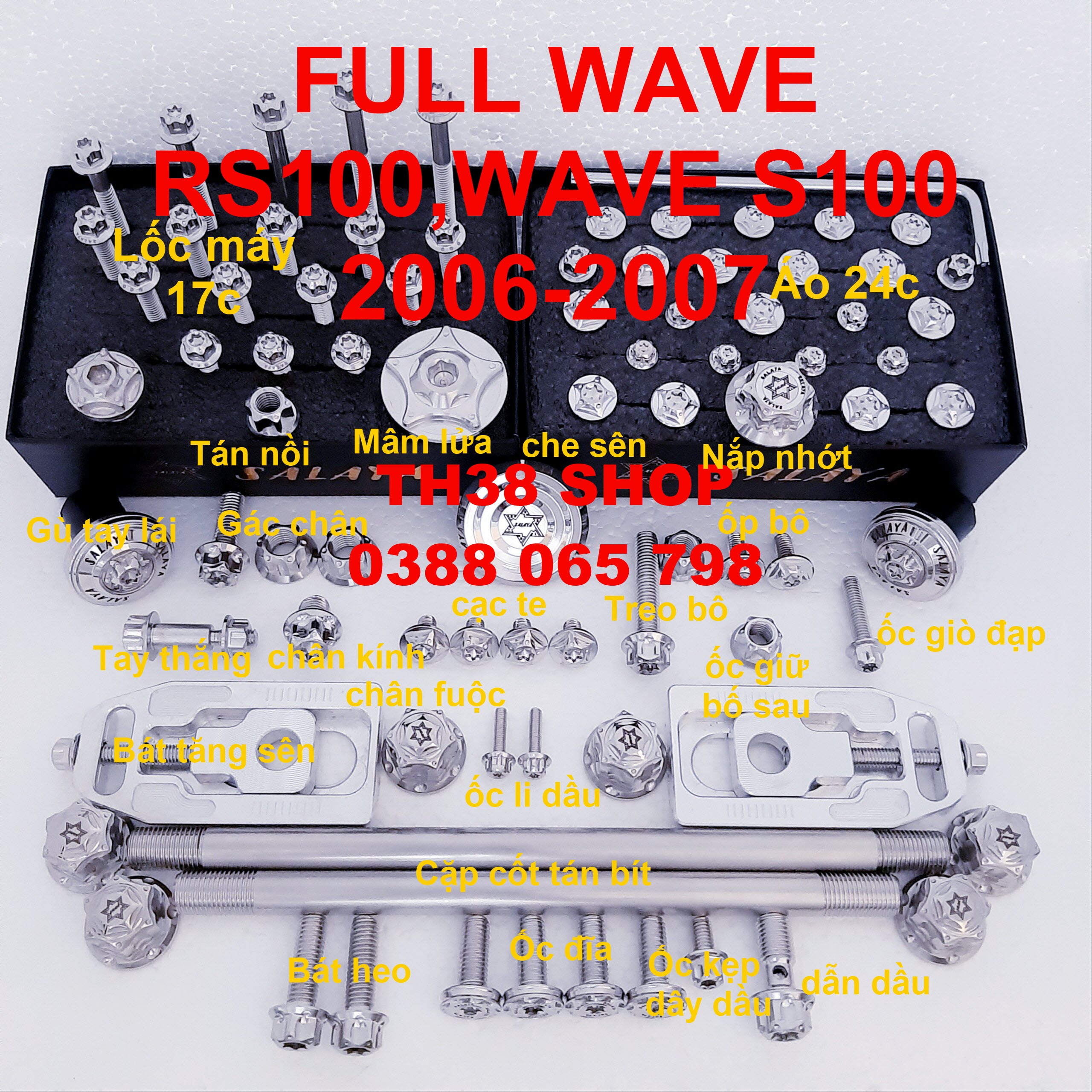 full ốc salaya wave rs100 wave s100 [2006-2007]