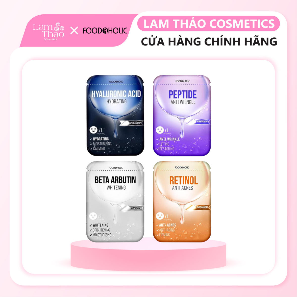 Mặt Nạ Dưỡng Ẩm Foodaholic Mask