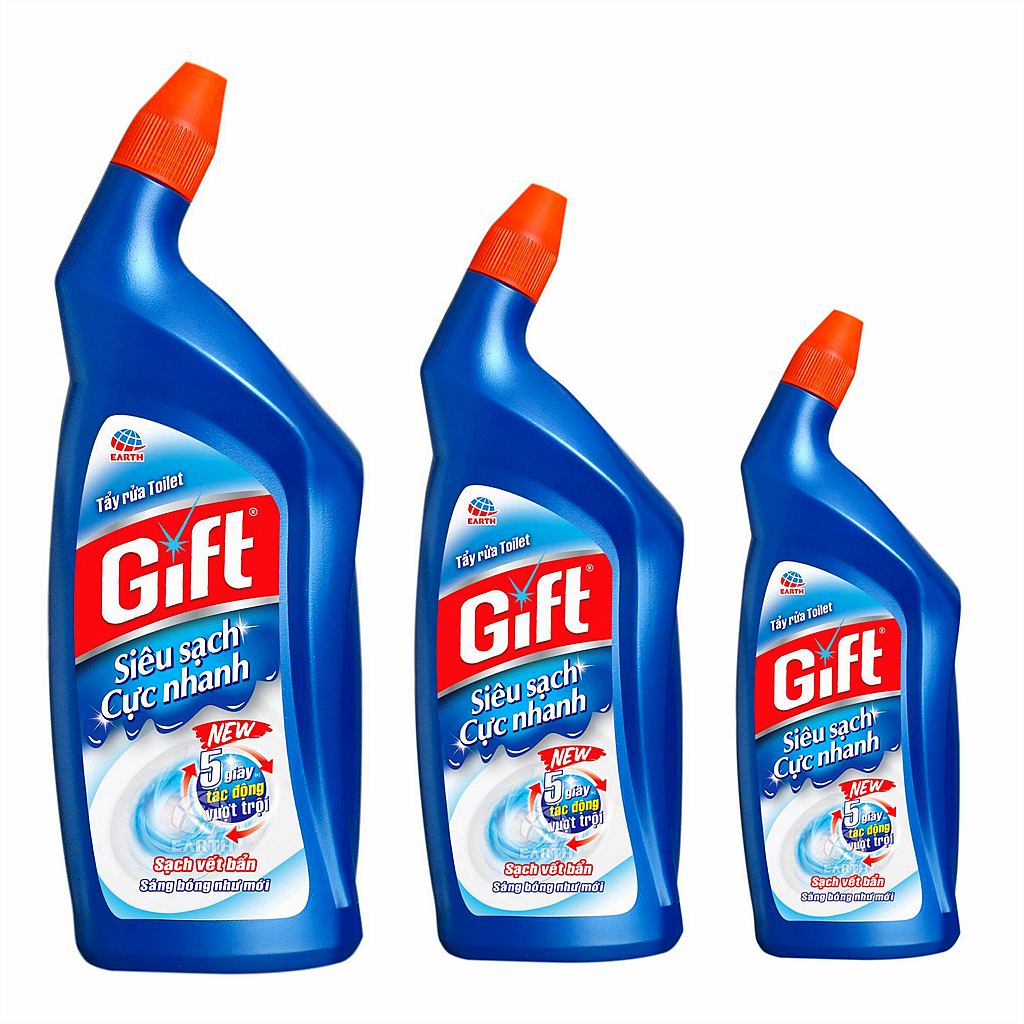 Nước tẩy bồn cầu Gift siêu sạch 600 ml