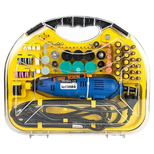Bộ máy khoan mài cắt đa năng mini lx134mo 211 phụ kiện