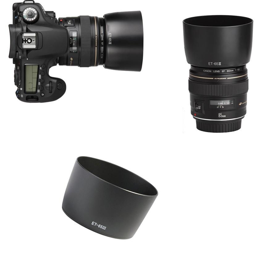 canon 85mm 1.8 lens hood