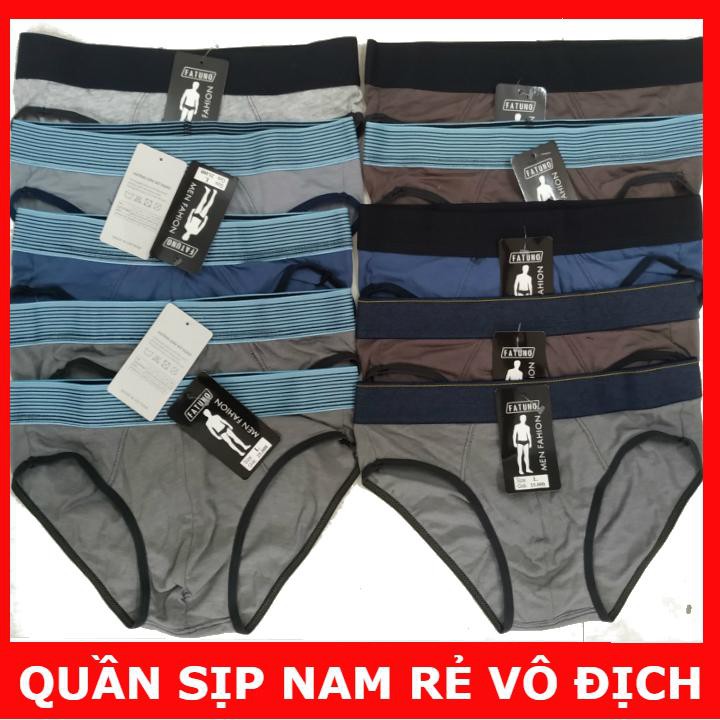 Bộ gồm 10 quần lót nam co giãn FATUNO HÀNG CAO CẤP