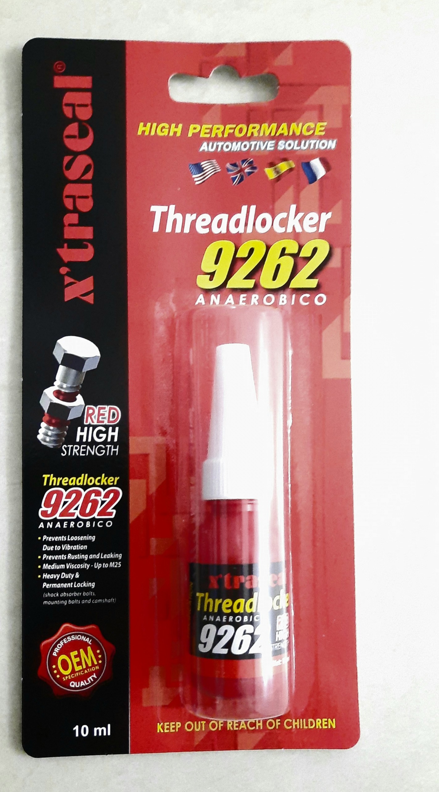Keo khóa ren, Keo chống tháo bulong Threadlocker/DEYI - Xtraseal, Malaysia