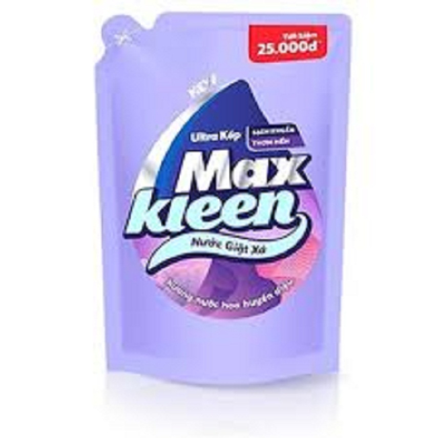 Tui nuoc giặt xả maxkleen hương huyền diệu 2.4kg