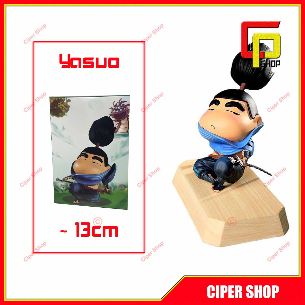 Mô hình yasuo Chibi - Figure Shin yasuo - Figure LOL