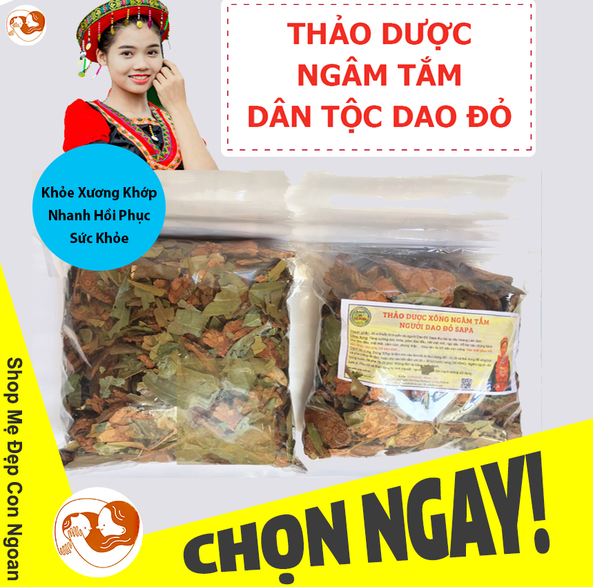 Lá xông tắm của người dao đỏ