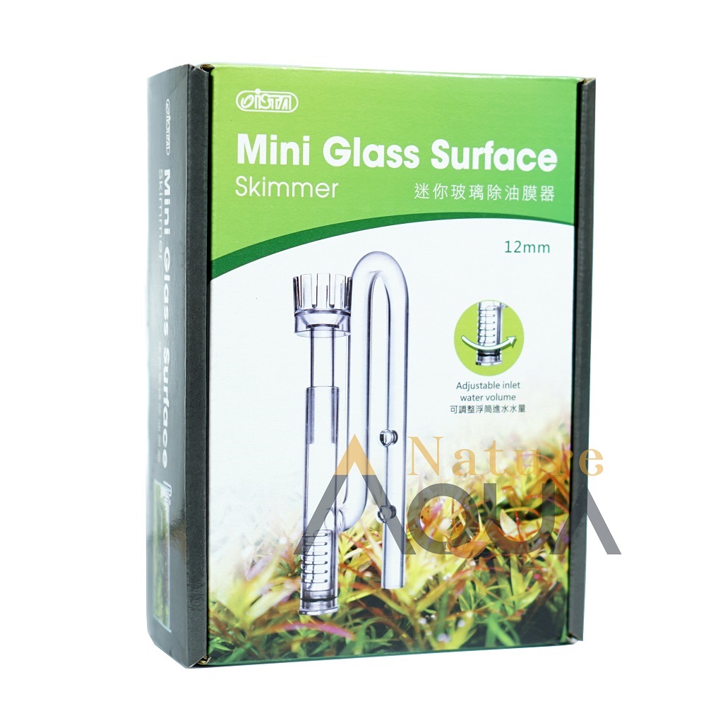 Ista Glass Surface Skimmer - In lọc váng thủy tinh mini Ista 17cm