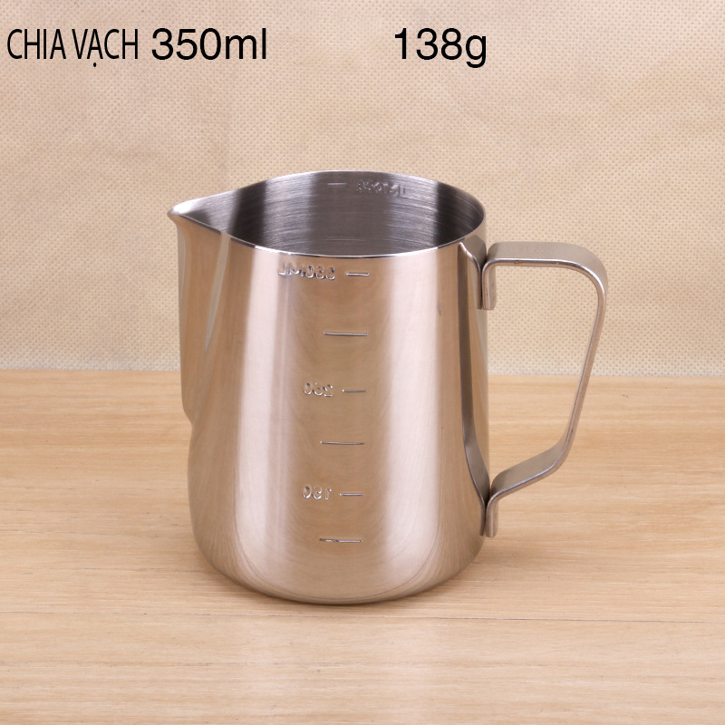 [HCM]Ca Đánh Sữa Inox Có Chia Vạch