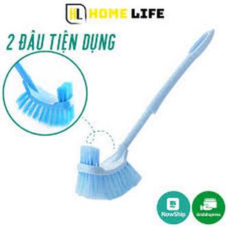 Chổi cọ toilet, nhà vệ sinh 2 đầu