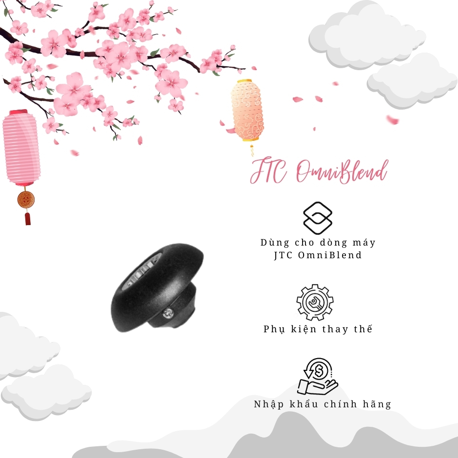 Socket bọc sắt máy xay sinh tố công nghiệp OmniBlend JTC - Chính hãng