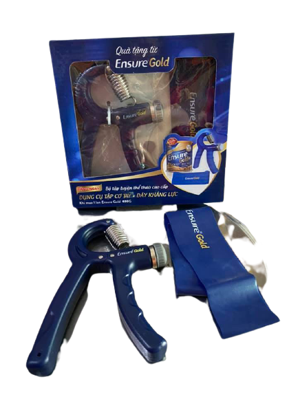 [HCM]Bộ dụng cụ tập cơ tay kèm dây kháng lực ENSURE