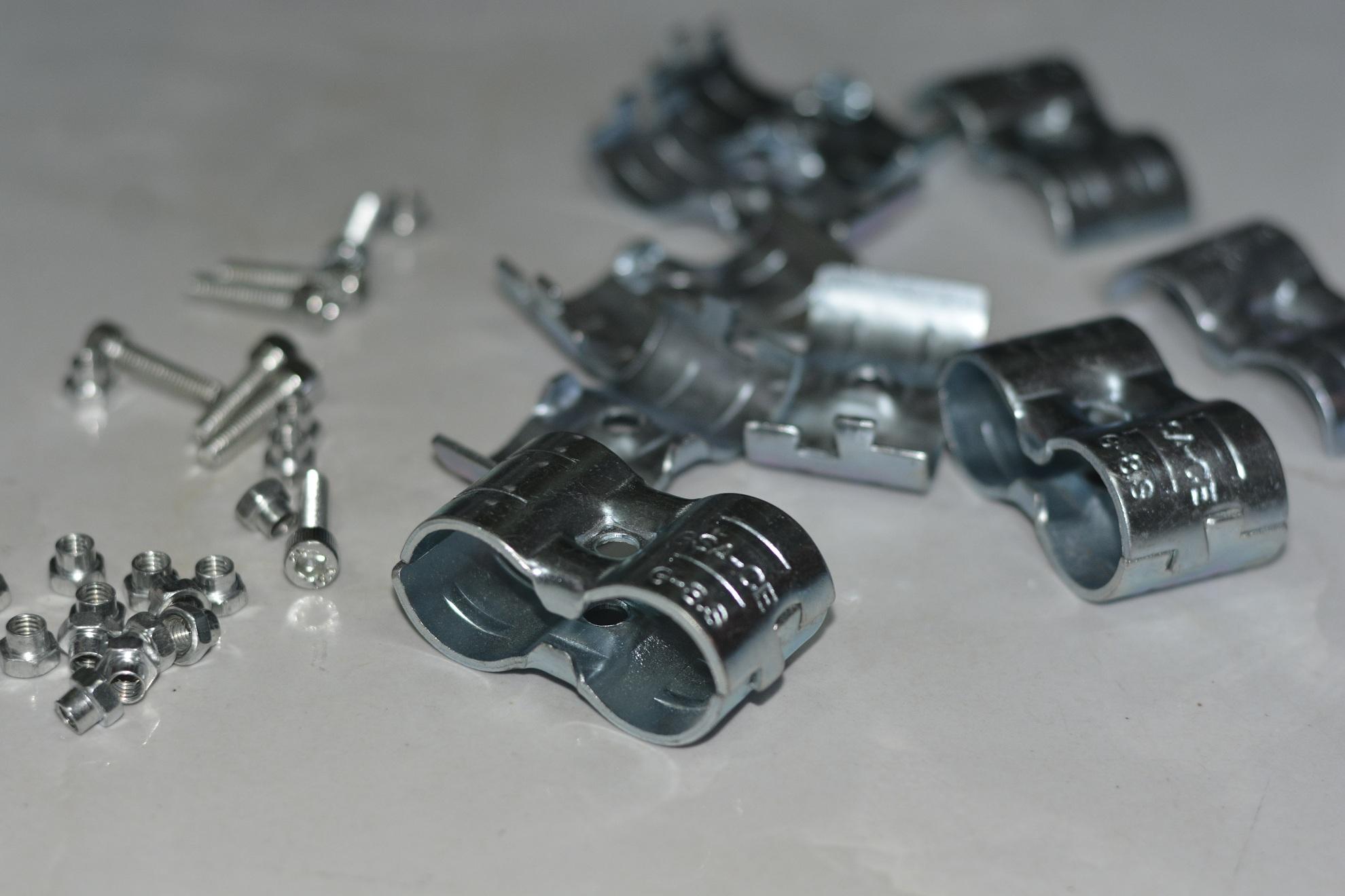 [HCM]Combo 5 khớp nối HJ-10 DIY (bạc)/Metal Joints
