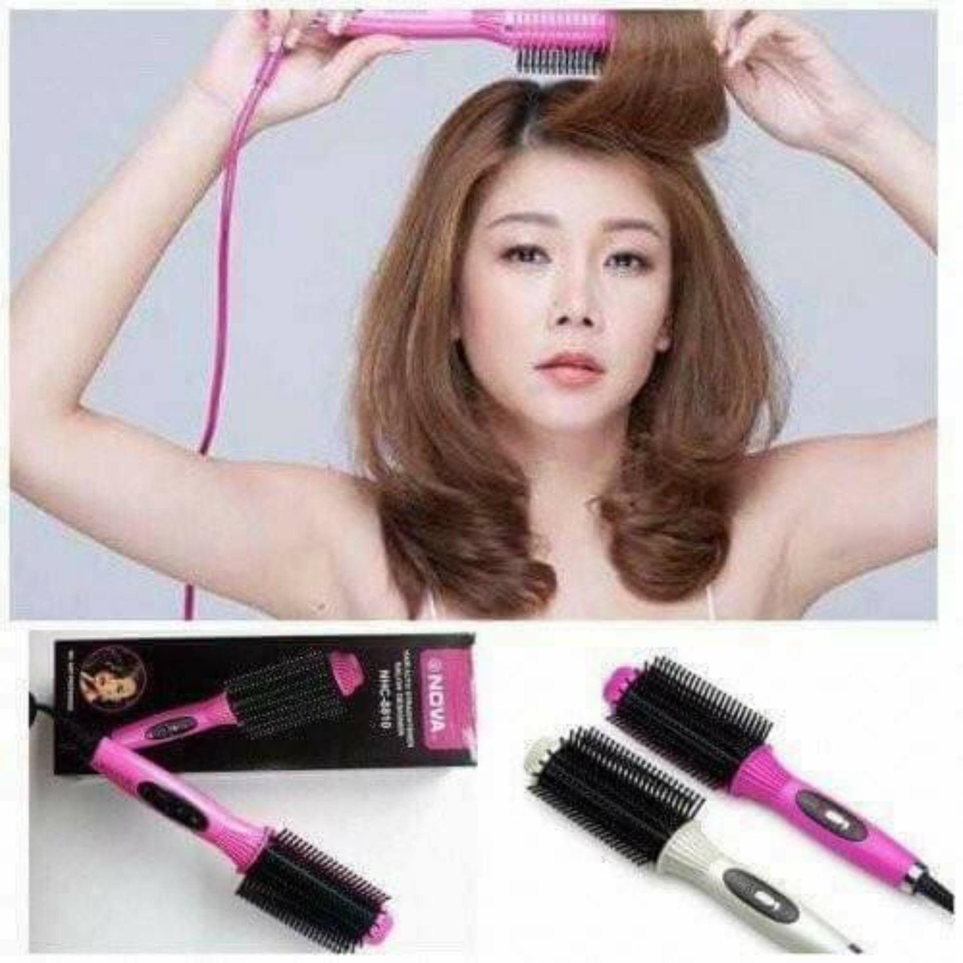 Lược điện NOVA 8810 uốn cúp chải thắng tóc đa năng