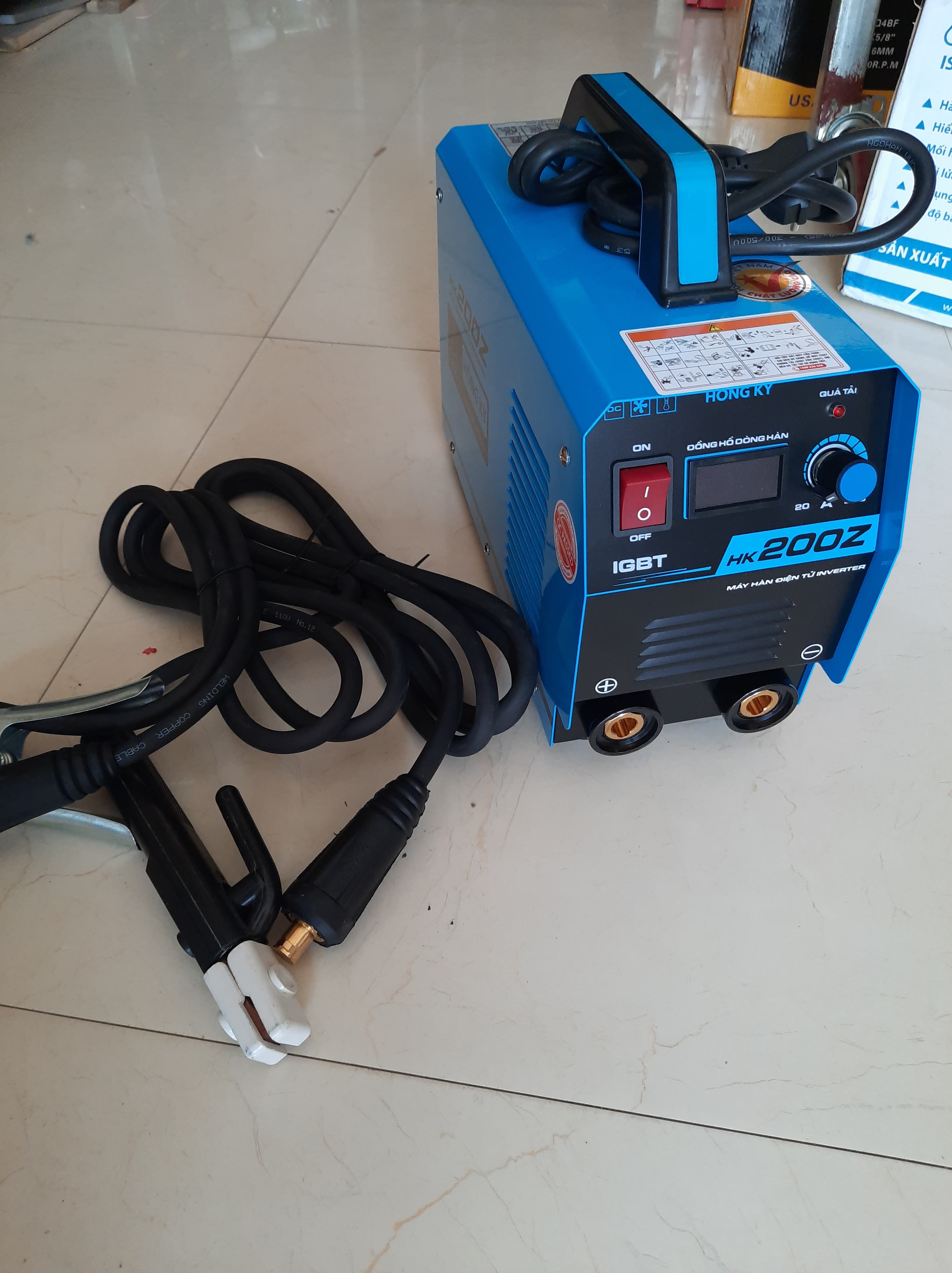 Máy hàn điện tử hồng ký hk200z -