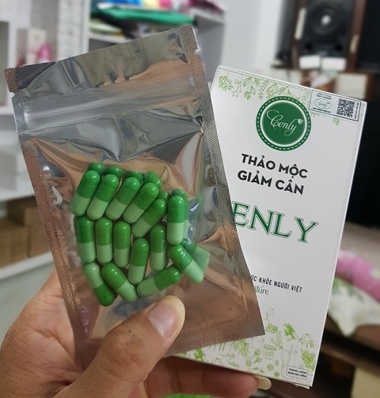 [HCM]Thảo Mộc Giảm CânCENLYHOP 30 viên giam ngay 3-5kg