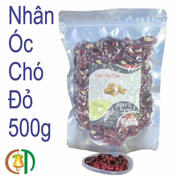 Nhân quả óc chó đỏ của mỹ loại 1, nhân mới shop tách mỗi ngày, không hôi dầu 500g-1kg