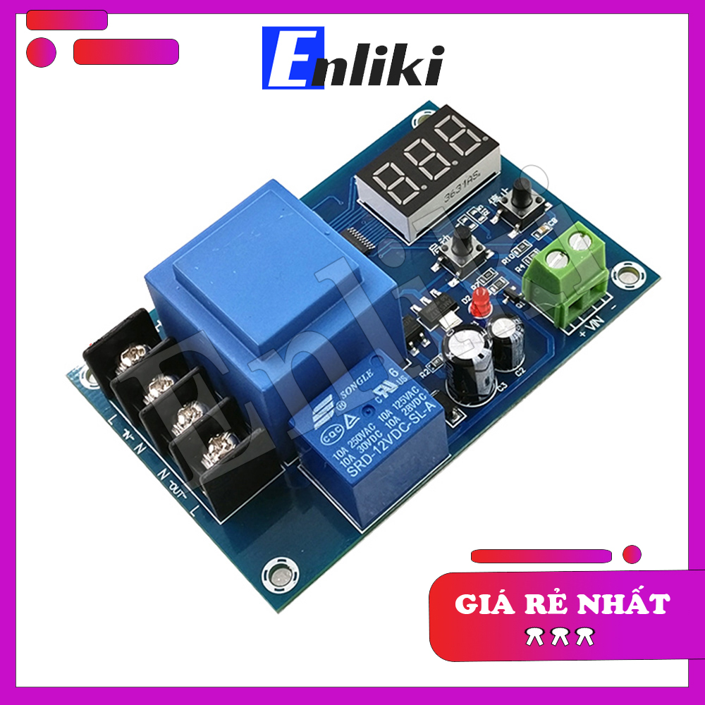 M602 XH-M602 Mạch Điều Khiển Sạc Ắc Quy Tự Ngắt 6V-100V