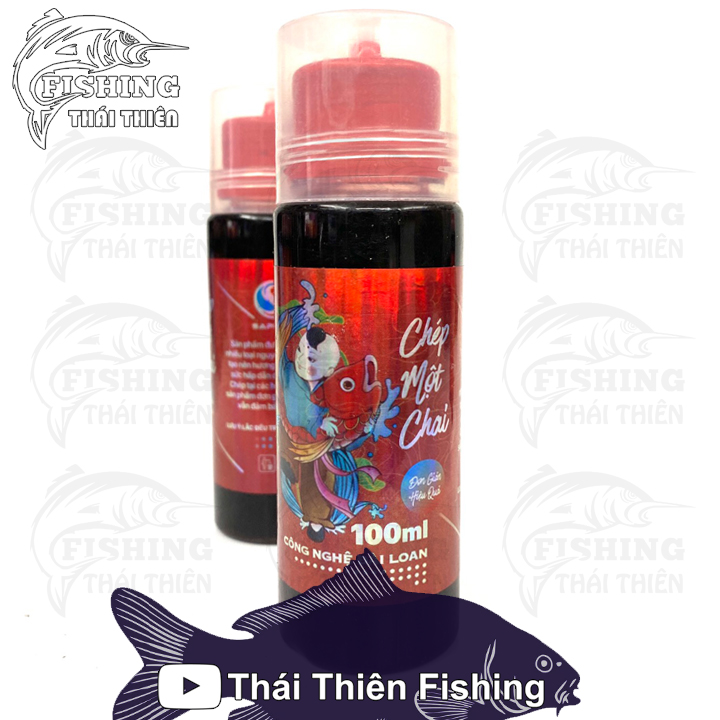 Tinh mùi câu cá chép một chai sa phạm chai 100ml dùng câu chép sông tự nhiên, hồ dịch vụ