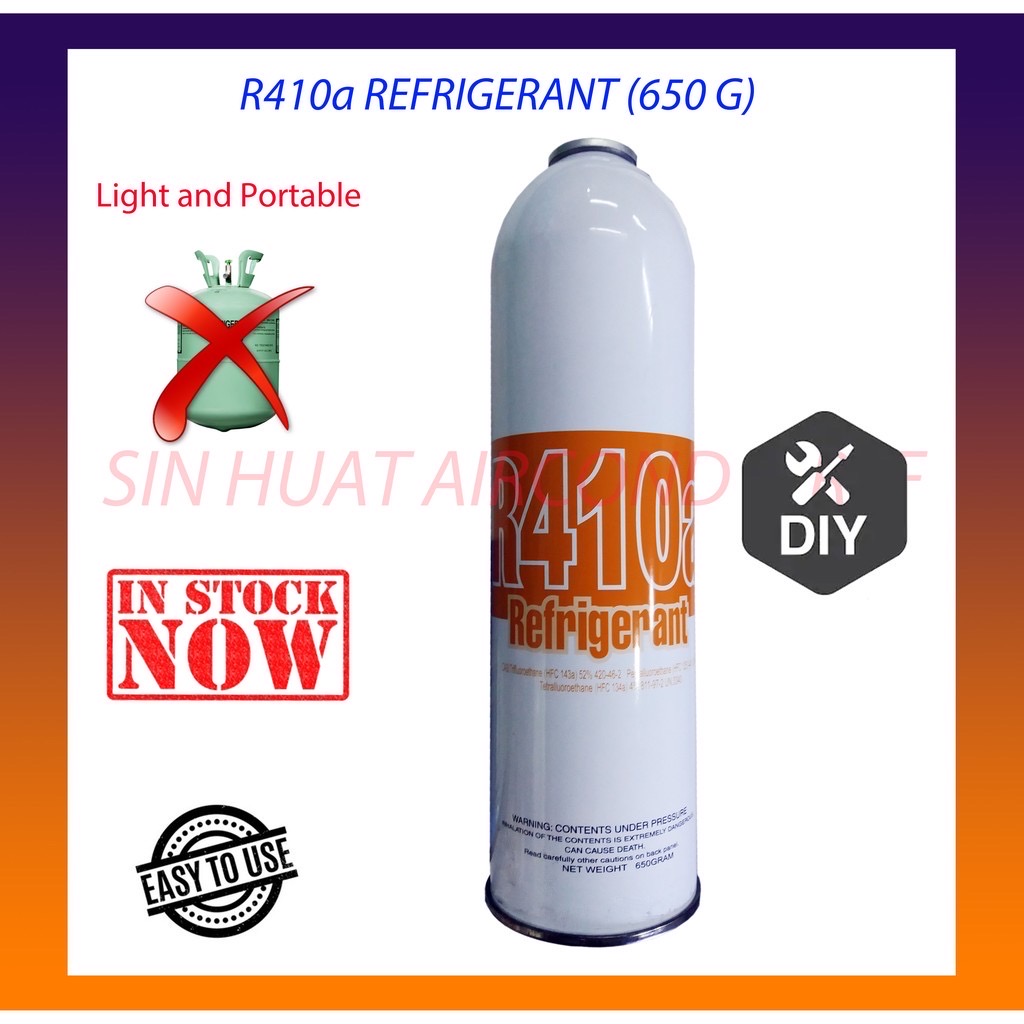 Gas lon máy lạnh refrigerant R410a