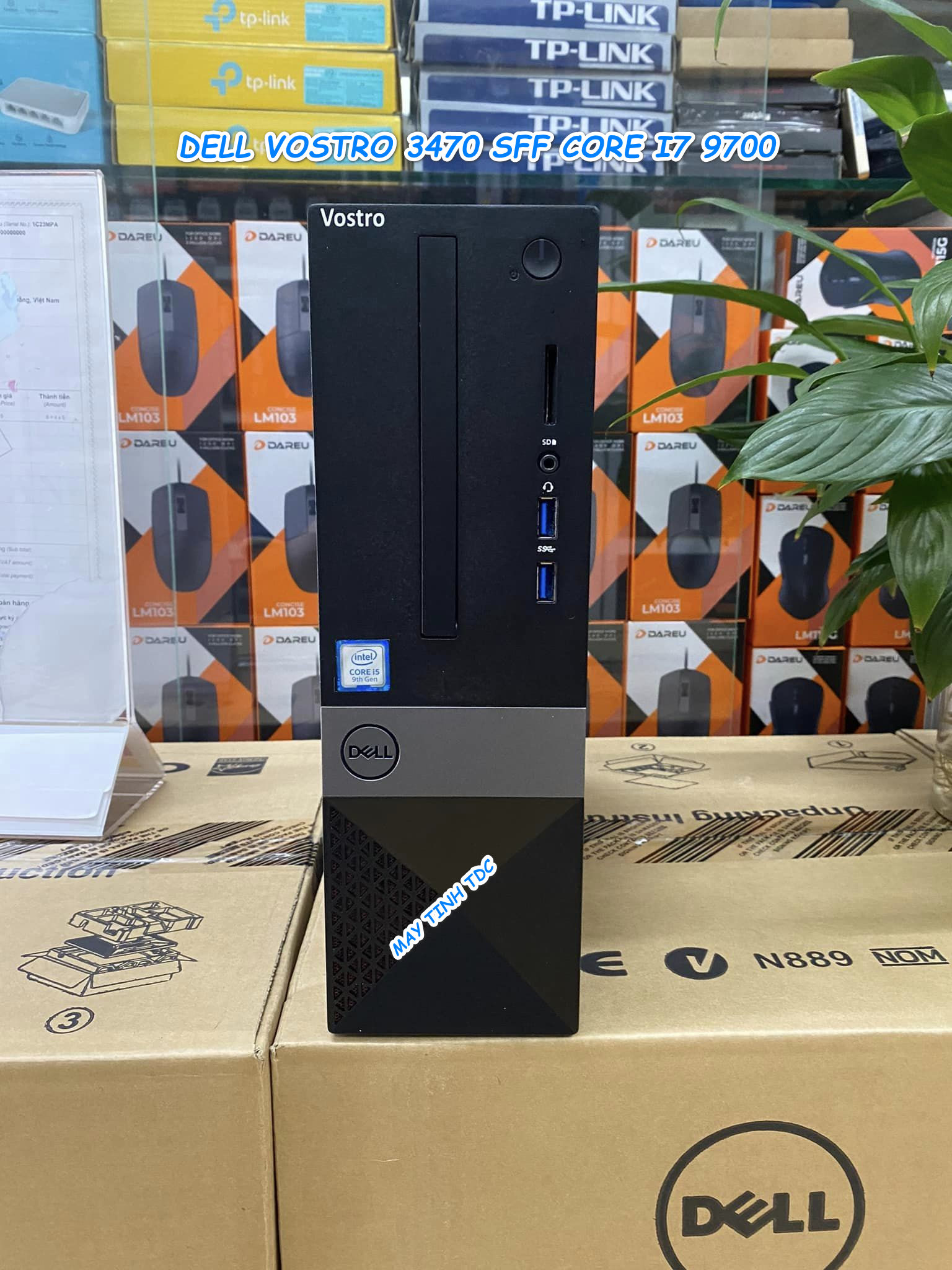  DELL VOSTOR 3470 SFF CORE I7 9700 | RAM 16GB DDR4 | SSD 512GB | WIFI  Bluetooth đầy đủ. Bảo hành 12 tháng 1 đổi 1 