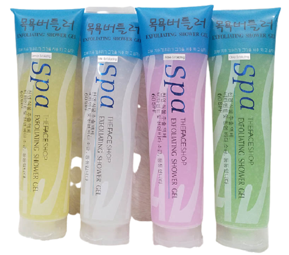 Tẩy tế bào chết SPA Hàn Quốc 350ml - Gel tẩy tế bào chết toàn thân dưỡng da trắng sáng tẩy da chết body