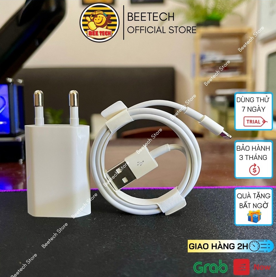 Sạc ip chính hãng, Sạc nhanh không nóng máy, không loạn cảm ứng cho ip- Beetech