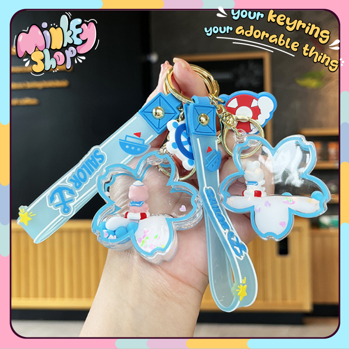 Móc Khóa Cao Cấp Hình Hải Quân Cute phụ kiện Túi Xách dễ thương -Minkey