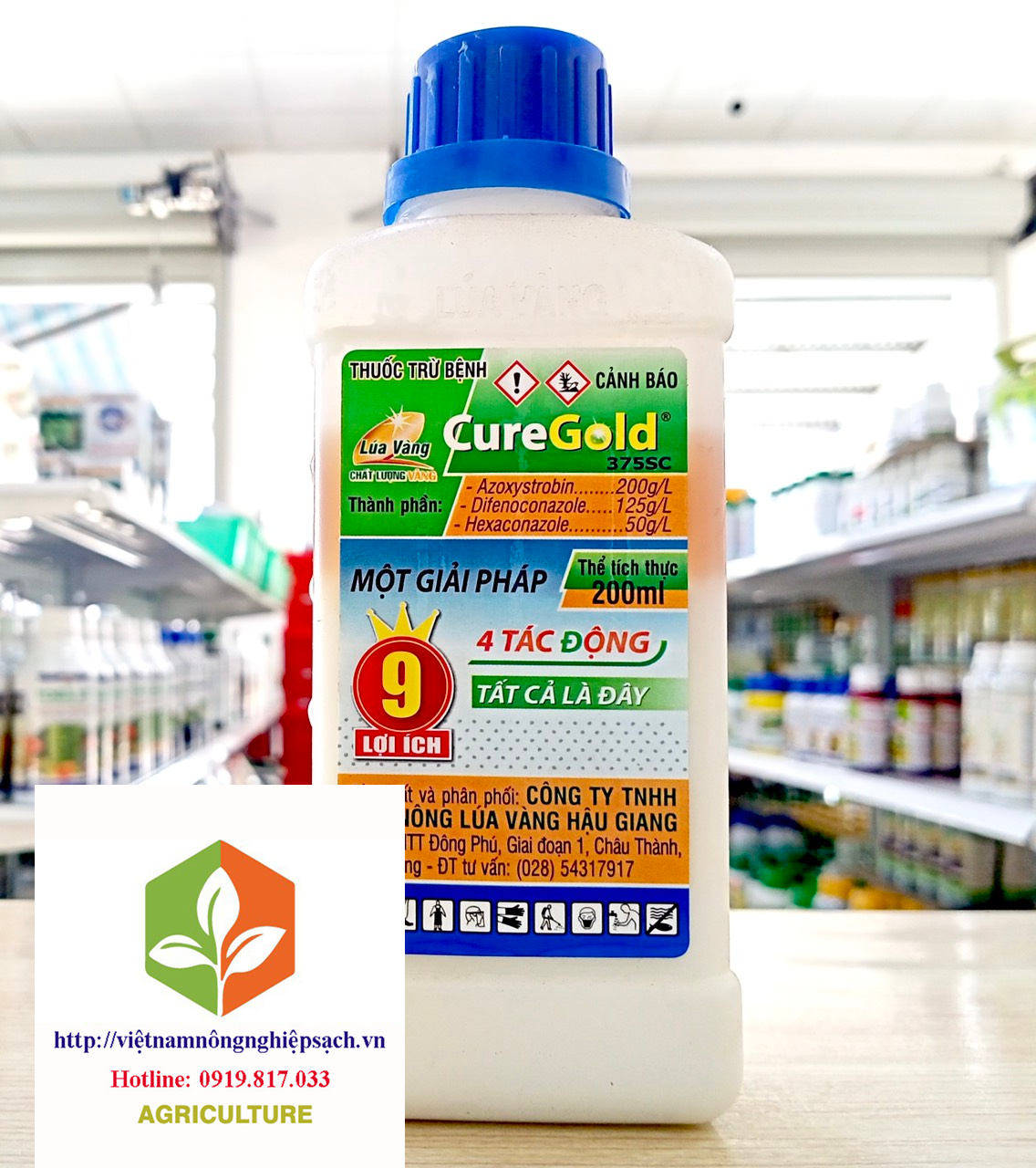Curegold 375sc – t-huốc đặc t-rị nấm bệnh cho cây trồng