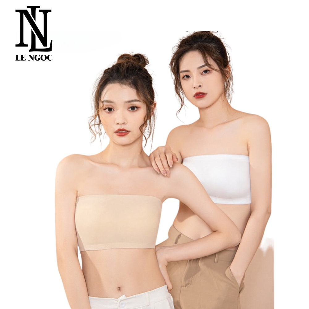 Áo lót, áo ngực ống, áo bra quây đúc, bra su cài sau cúp ngực NL025