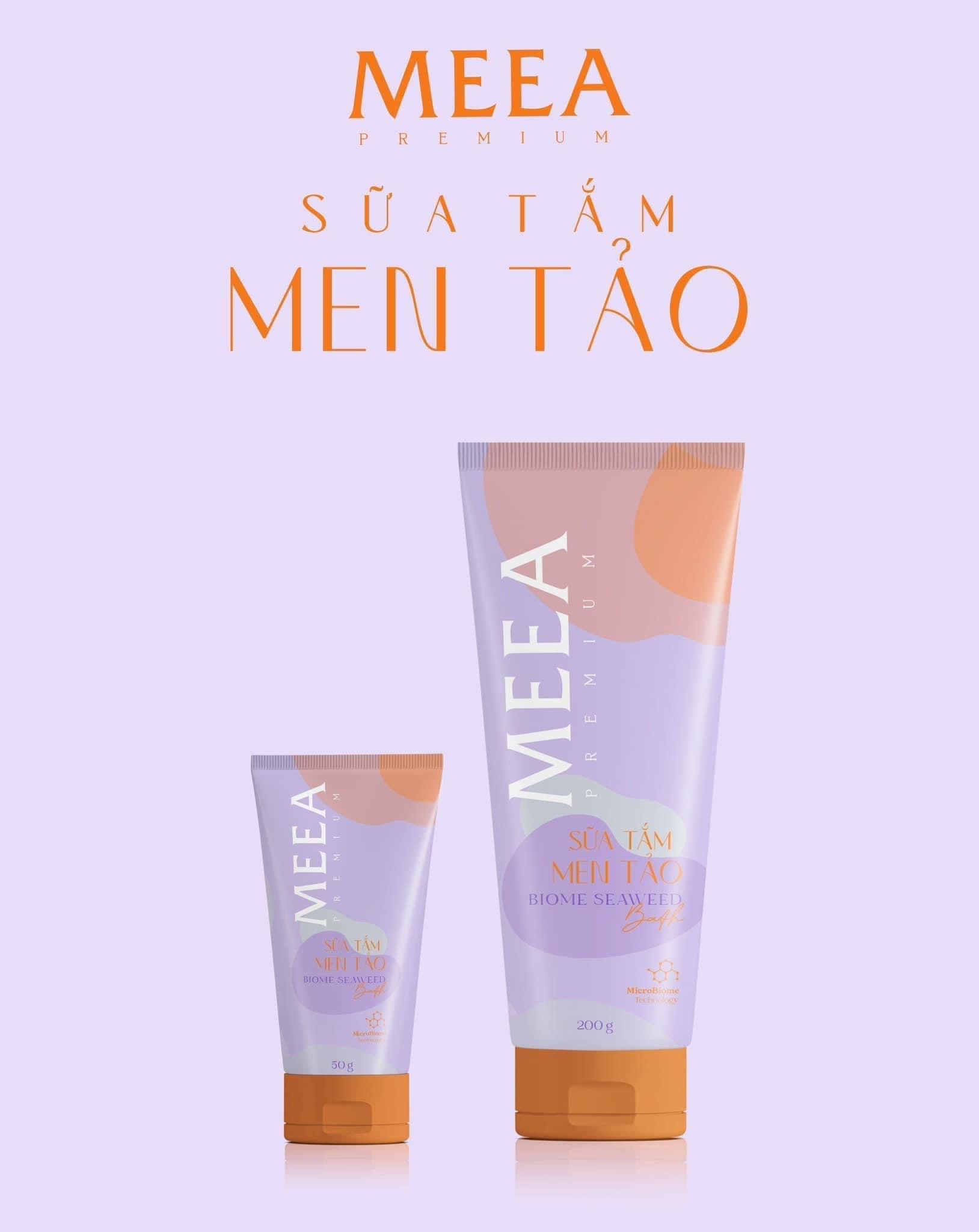 Sữa tắm men tảo meea 200gr