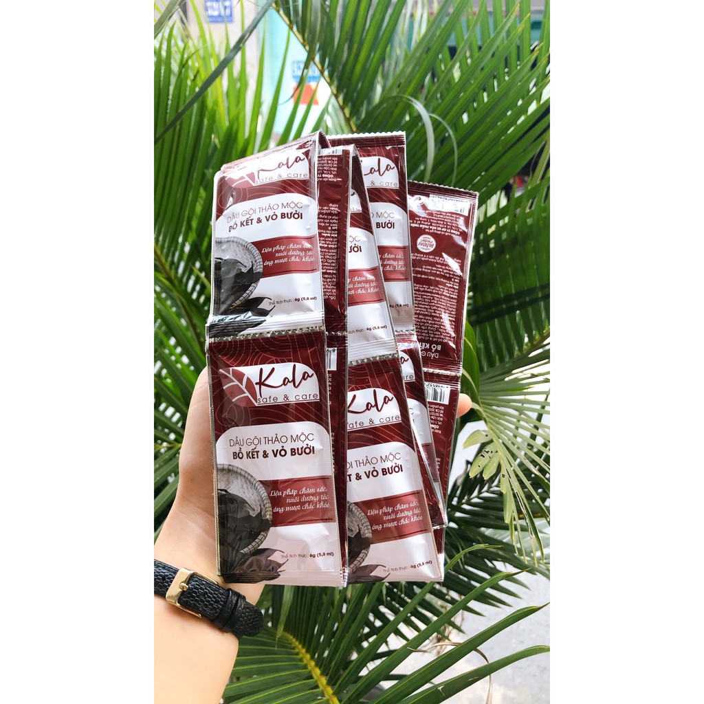 Combo 4 gói dầu gội thảo mộc kala | dầu gội bưởi | dầu gội bồ kết famimark.com