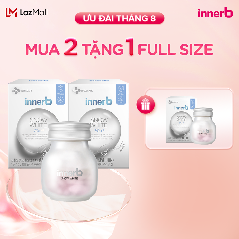 Bộ đôi thực phẩm bảo vệ sức khỏe InnerB Snow White