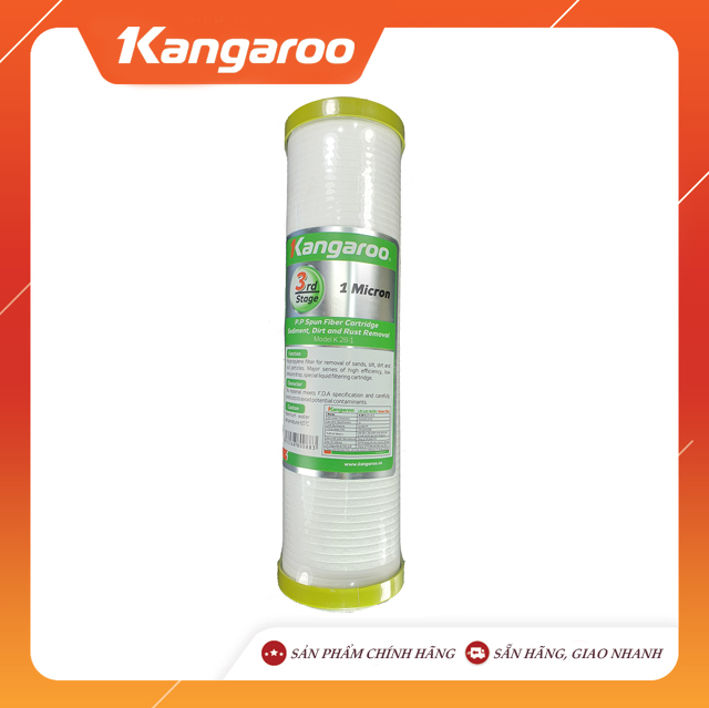 Lõi Lọc Nước Kangaroo 1,2,3,4,5,6,7,8,9 - Hãng phân phối - Lõi 4 RO+ Vortex, Lõi 6 Ceramic HOẶC 3 trong 1 - Máy lọc nước Kangaroo, Giá từng lõi riêng lẻ