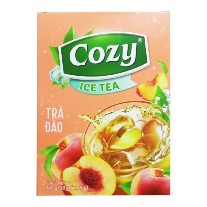 Trà cozy đào Iced 18 gói x 15g