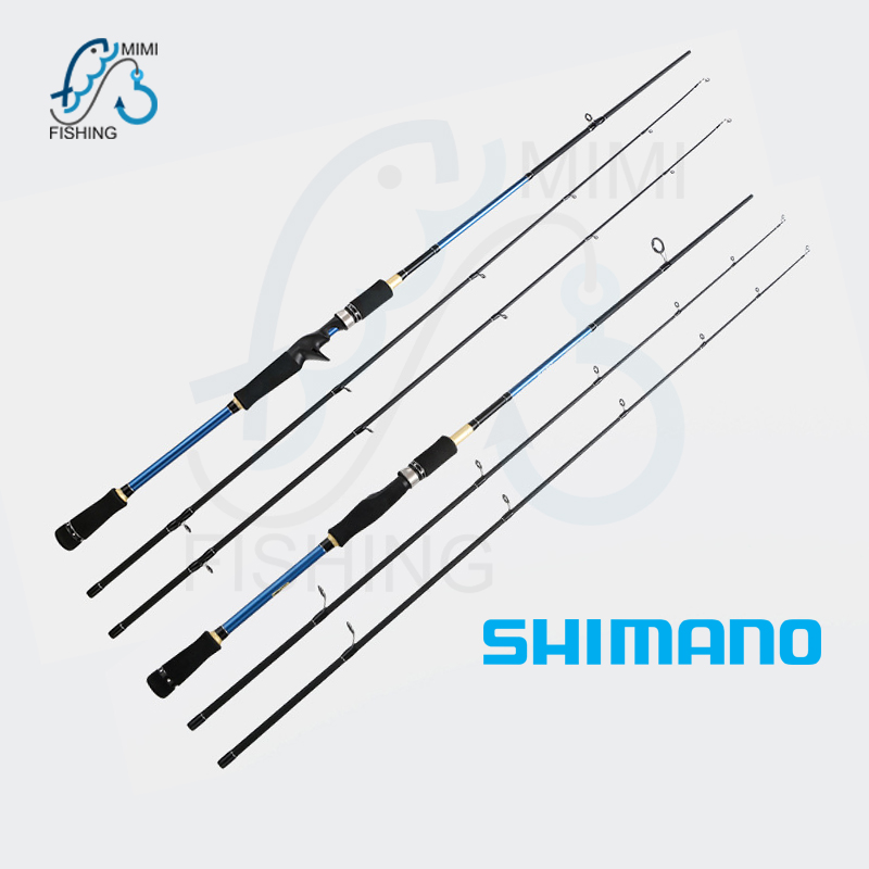 Cần câu lure 2 ngọn Shimano Fishing Of Catch  M/ML tay máy ngang – máy đứng 1m8, 2m1, 2m4