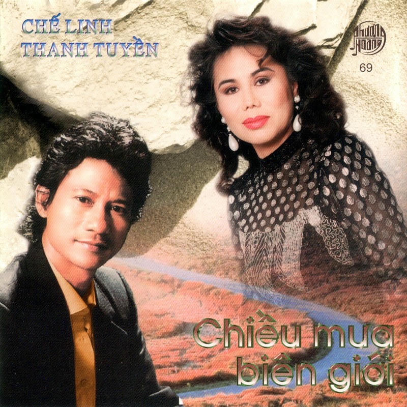 Đĩa cd nhạc vàng chế linh - thanh tuyền - chiều mưa biên giới
