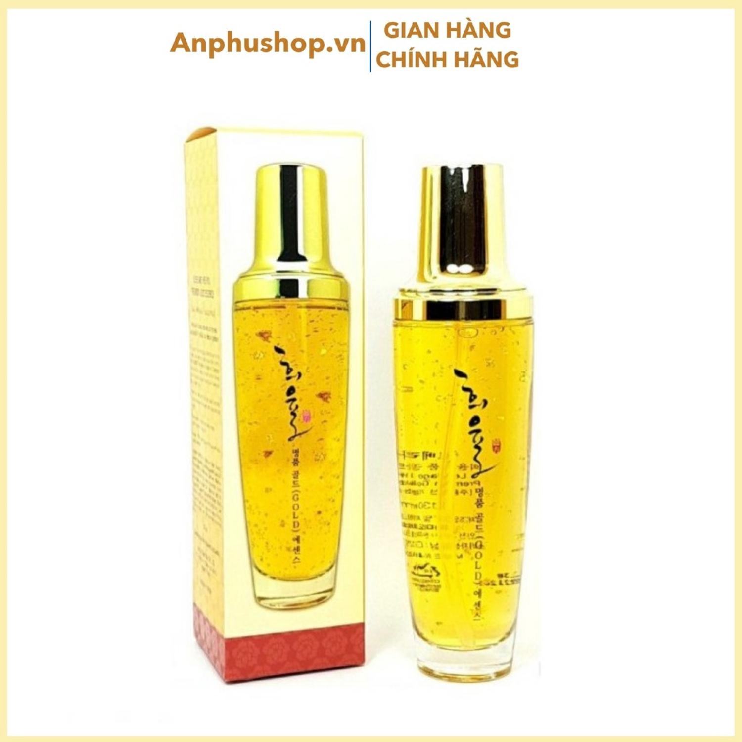 ( Hàng chính hãng ) Tinh chất vàng 24K Lebelage Heeyul Premium Gold 130ml, Serum dưỡng trắng dưỡng ẩm Hàn Quốc