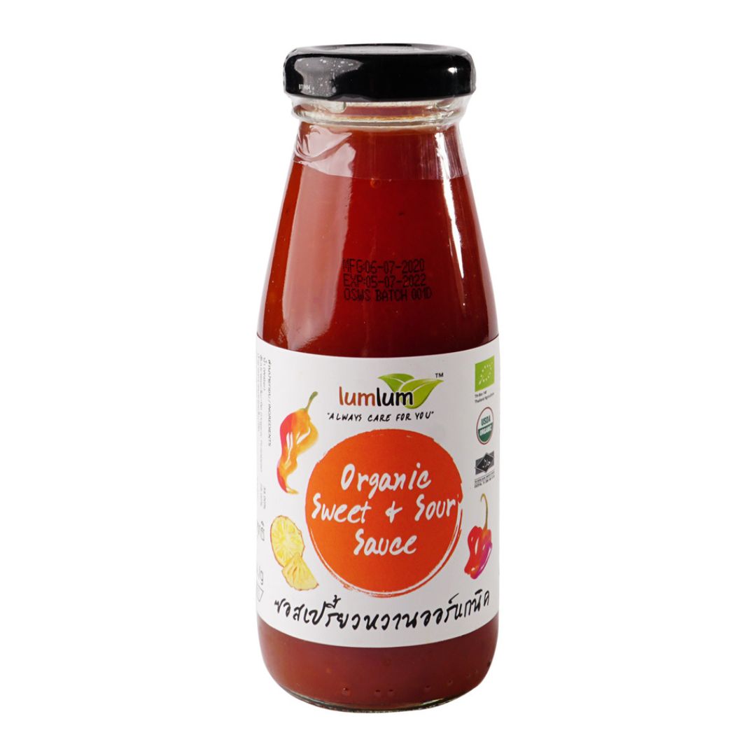 Sốt Ớt Giấm Dứa Hữu Cơ Lumlum Organic Sweet & Sour Sauce - Goc Huu Co