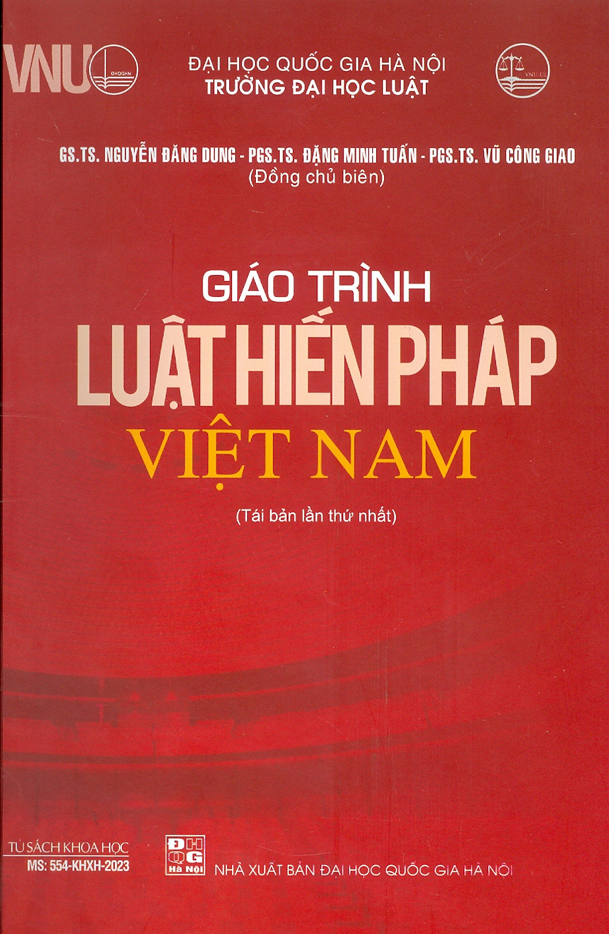 Sách - Giáo Trình Luật Hiến Pháp Việt Nam Tái Bản 2023 - GS. TS. Nguyễn