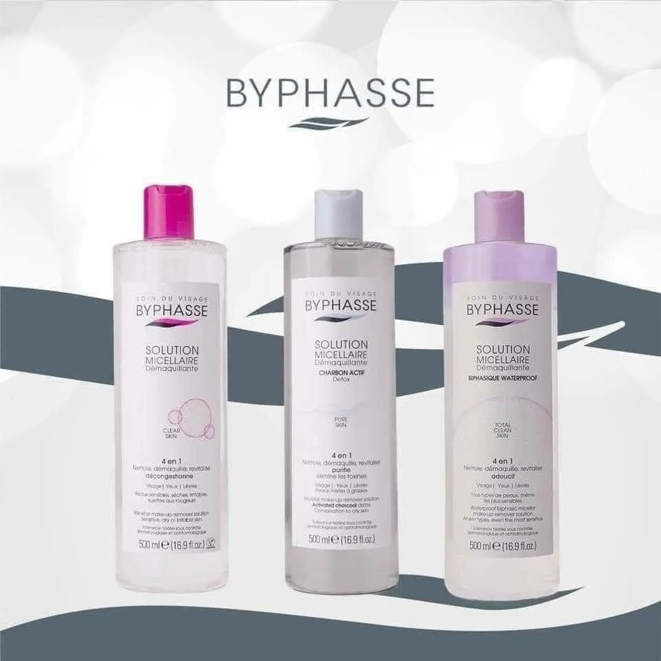Nước Tẩy Trang Byphasse Solution Micellaire Face 500ml