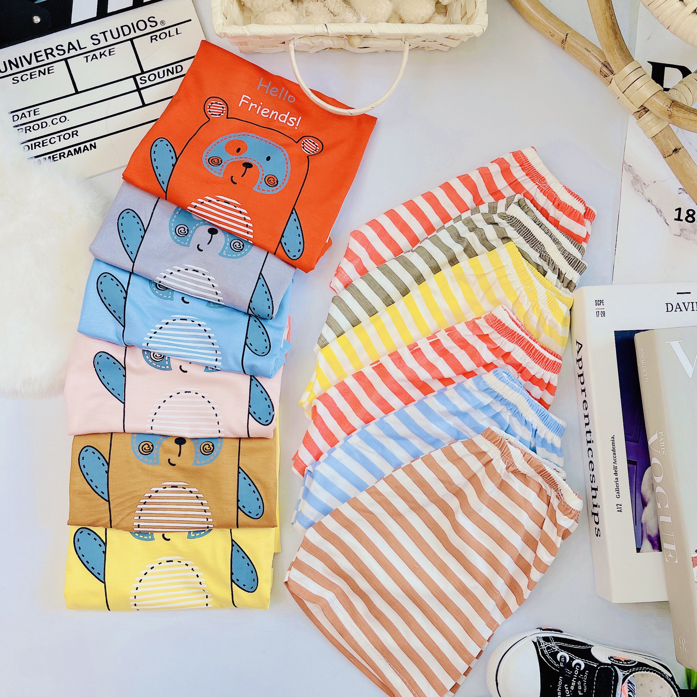 Set thun lạnh Minky Mom cho bé trai bé gái