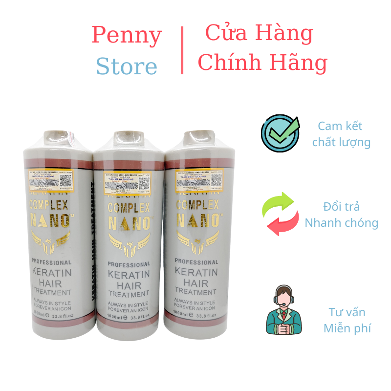 Hấp ủ tóc cao cấp keratin complex nano 1000ml