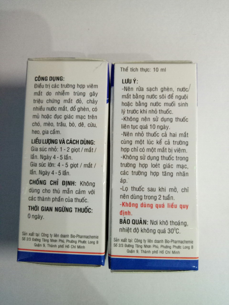 1 lọ nhỏ mắt bio-gentadrop cho chim,vẹt và yến phụng