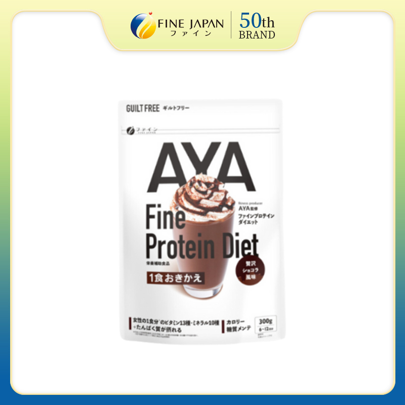 Bột protein thực vật aya’s selection protein diet fine japan vị socola gói 300g