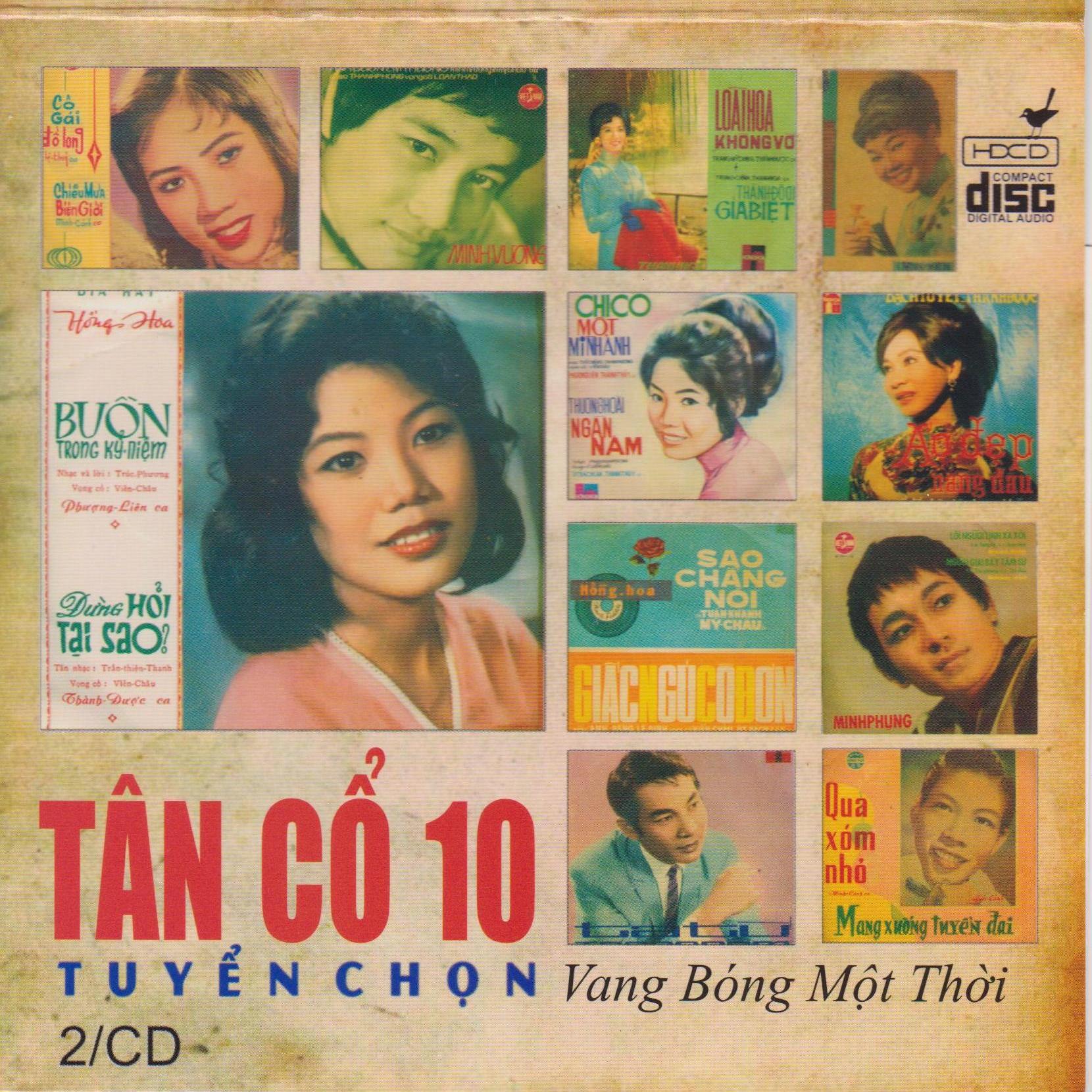 Bộ 6 dĩa cd tân cổ 10,11,12,13