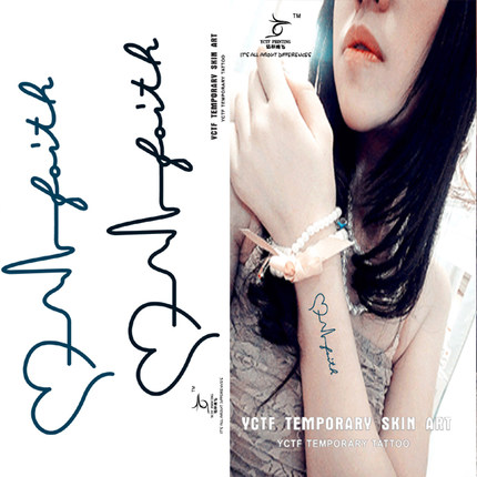 Hình xăm dán nhịp tim tình yêu kích thước 6 x 10 cm, họa tiết tinh xảo, 100% như xăm thật