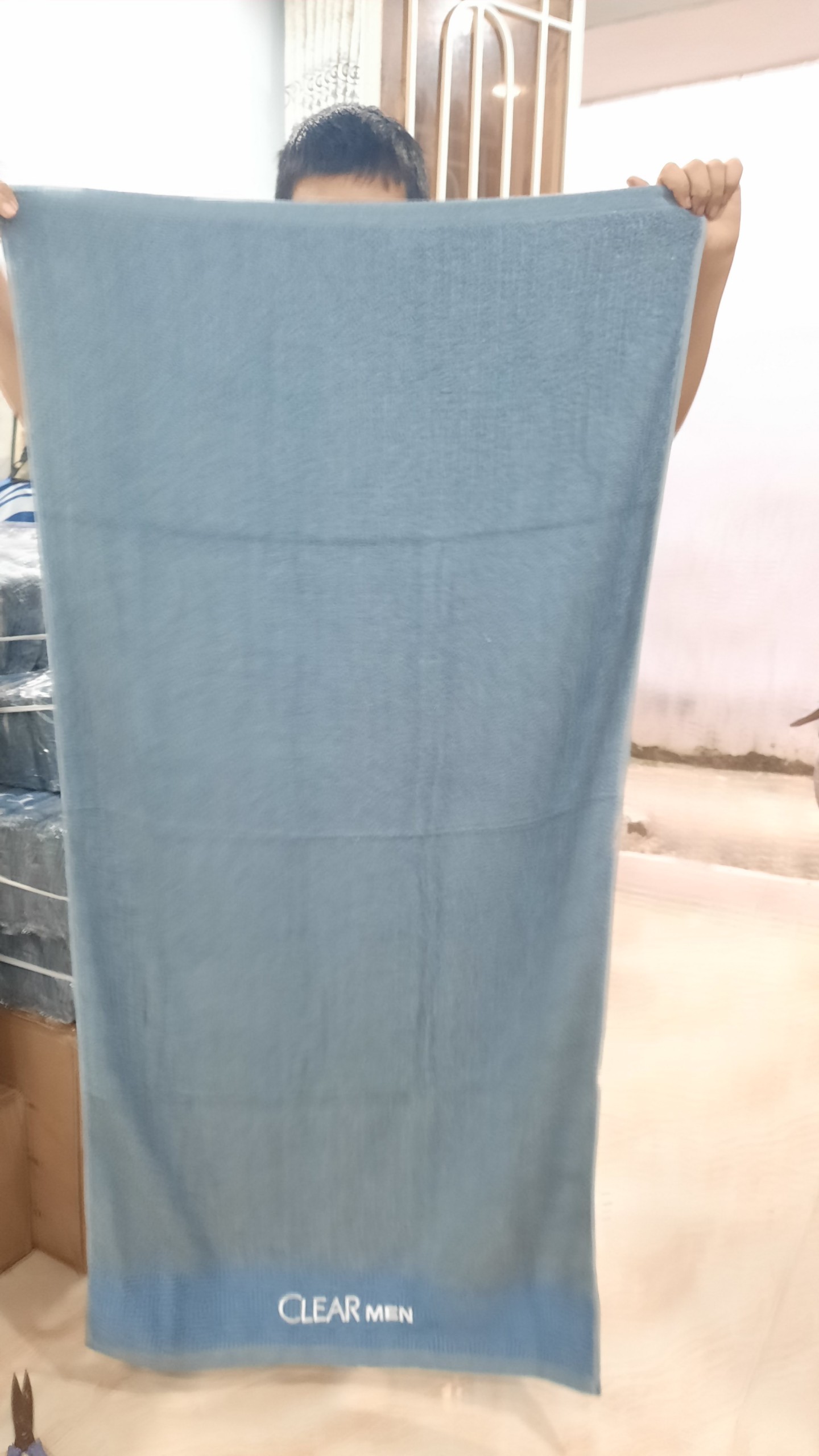 Khăn tắm 120×60cm hkm clear