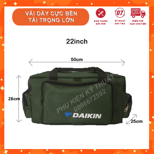 TÚI ĐỰNG ĐỒ NGHỀ 22INCH VẢI CỰC BỀN CHẮC CHẮN
