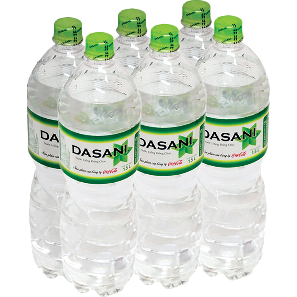 Nước uống đóng chai Dasani lốc 6 chai x 1.5L