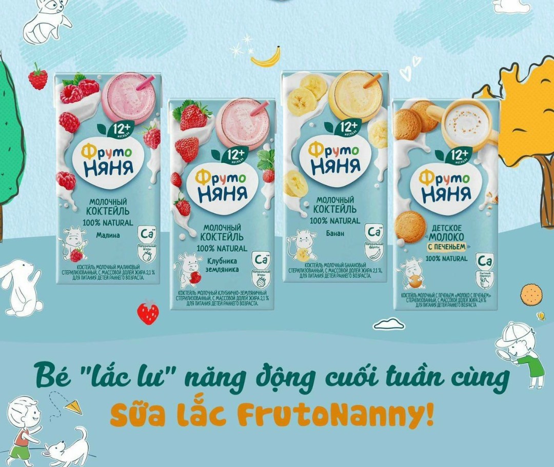 Combo 1 thùng 18 hộp sữa ngày Fruto 12m+ date cập nhật , cam kết hàng đúng mô tả, chất lượng đảm bảo, an toàn đến sức khỏe của trẻ